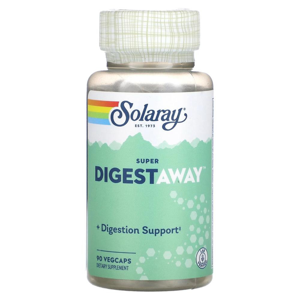 Solaray , Super Digestaway 90 Veg Caps - зображення 1