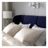 IKEA TUFJORD Каркас ліжка з оббивкою, Tallmyra black-blue/Leirsund, 140x200 см (695.553.61) - зображення 9