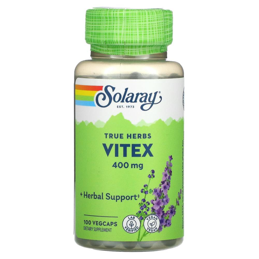 Solaray Vitex 400 mg (100 veg caps) - зображення 1