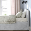 IKEA RAMNEFJALL Каркас ліжка з оббивкою, Кловста сіро-білий/ЛурОй, 160х200 см (595.527.54) - зображення 9