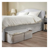 IKEA RAMNEFJALL Каркас ліжка м'який, Кловста сіро-білий, 140х200 см (295.602.27) - зображення 5