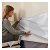IKEA RAMNEFJALL Каркас ліжка м'який, Кловста сіро-білий, 140х200 см (295.602.27) - зображення 6