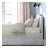 IKEA RAMNEFJALL Каркас ліжка м'який, Кловста сіро-білий, 140х200 см (295.602.27) - зображення 8