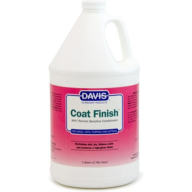 Davis Veterinary Спрей  Coat Finish для шерсти собак и котов 3.8 л (87717904982) - зображення 1