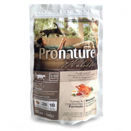 Pronature Holistic Adult Turkey&Cranberries 0,34 кг (ПРХКВИК340)