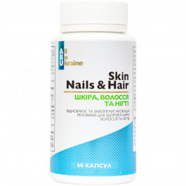   ABU Skin Nail & Hair для шкіри, волосся та нігтів 60 капсул (ABU-02049)