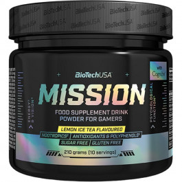   BiotechUSA USA Mission Ice tea-lemon 210 г