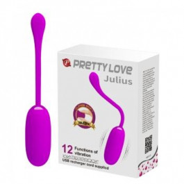   Pretty Love Julius Vibrating Egg Purple (6603BI0702)