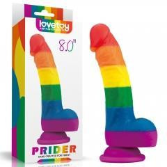   LoveToy 8'' Prider Dildo (6452LVTOY786)