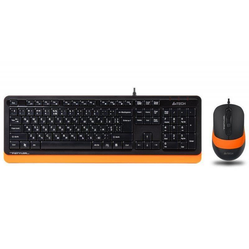 A4Tech Fstyler F1010 Black/Orange - зображення 1