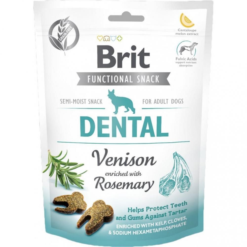 Brit Care Dental Venison & Rosemary 150 г (8595602539949) - зображення 1