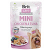 Brit Mini Chicken & Tuna  fillets in gravy 85 г (100217/4425) - зображення 1