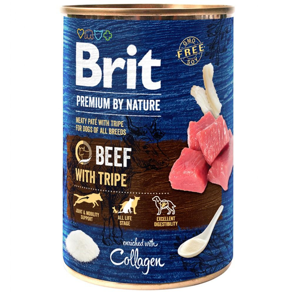 Brit Premium Beef with Tripe 400 г (100411/8584) - зображення 1