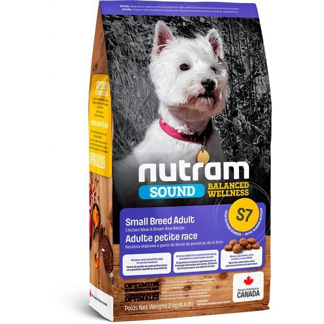 Nutram S7 Sound Balanced Wellness Adult Small Breed 2 кг - зображення 1