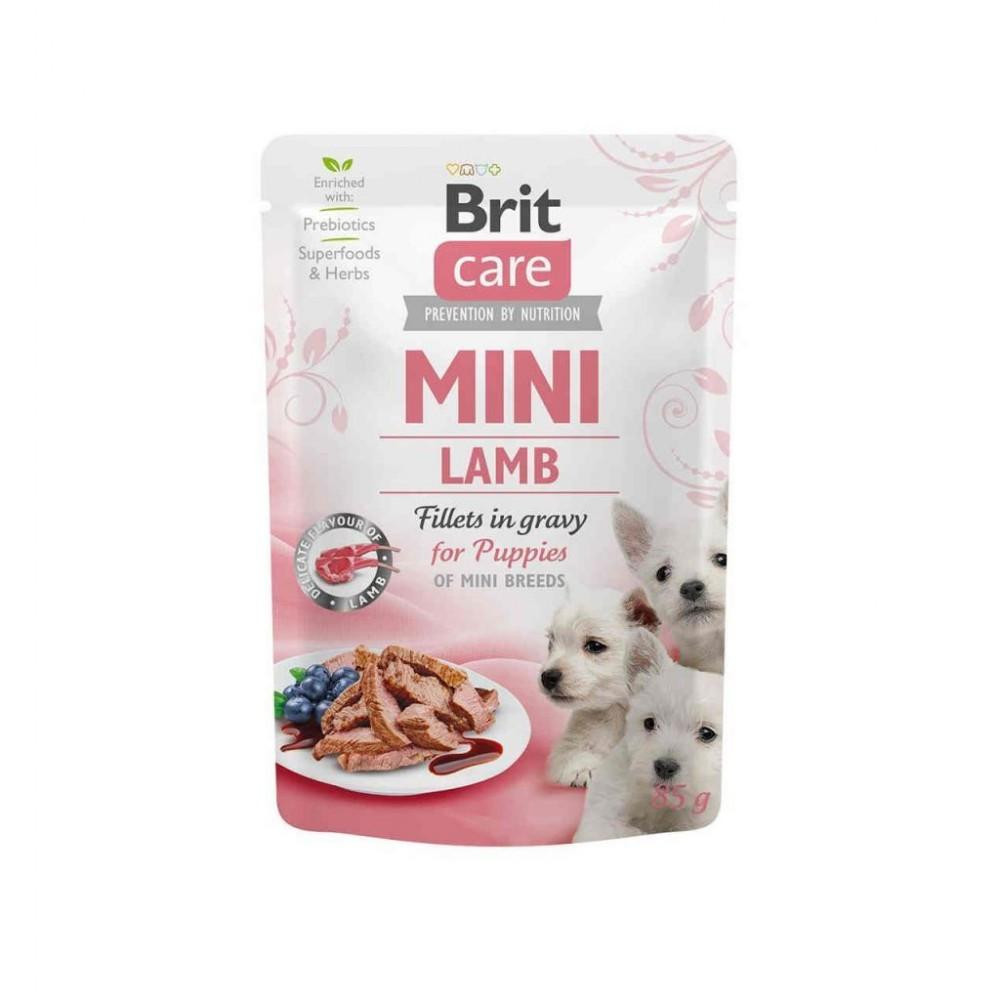 Brit Mini Lamb fillets in gravy for puppies 85 г (100216/4418) - зображення 1