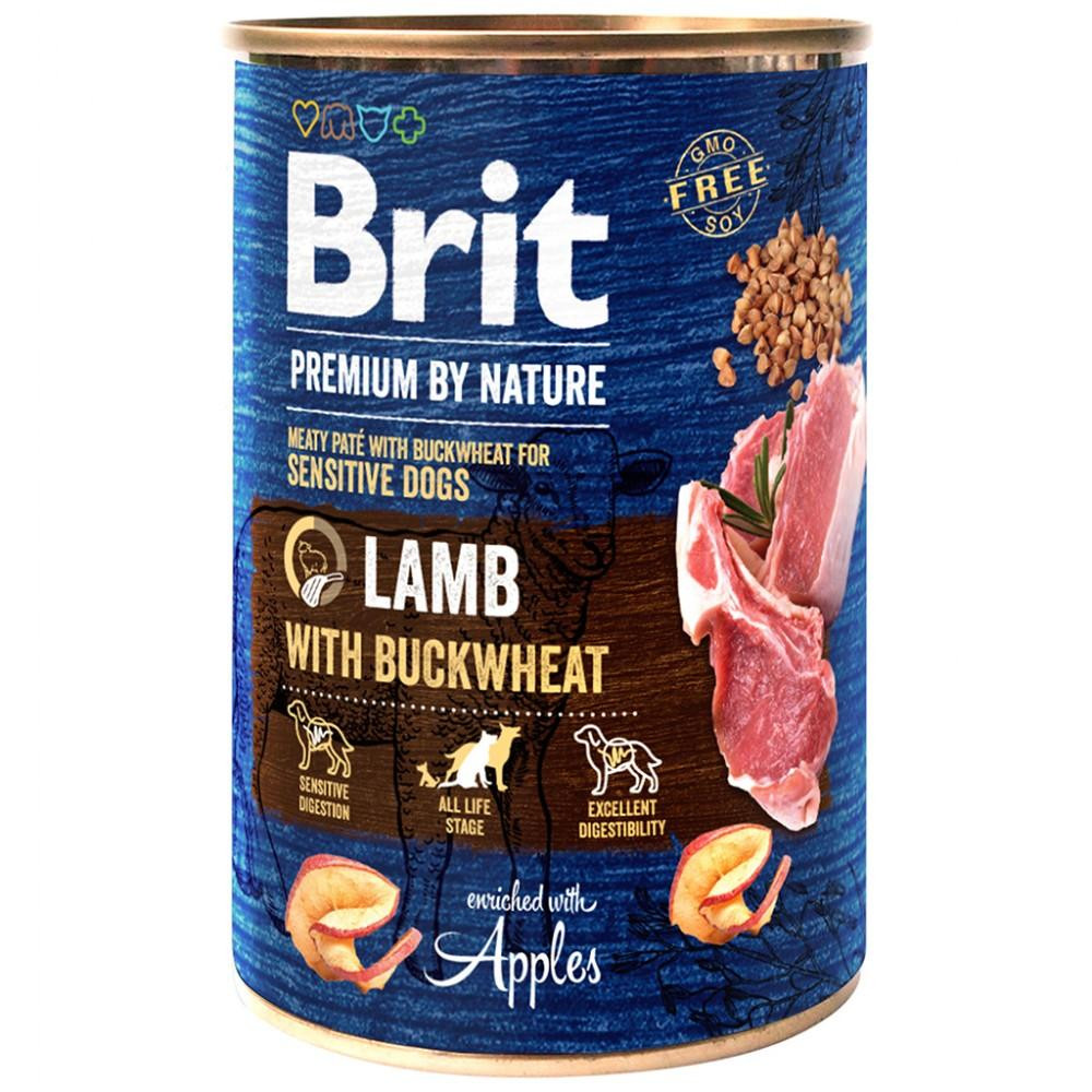 Brit Premium Lamb with Buckwheat 400 г (100414/8614) - зображення 1