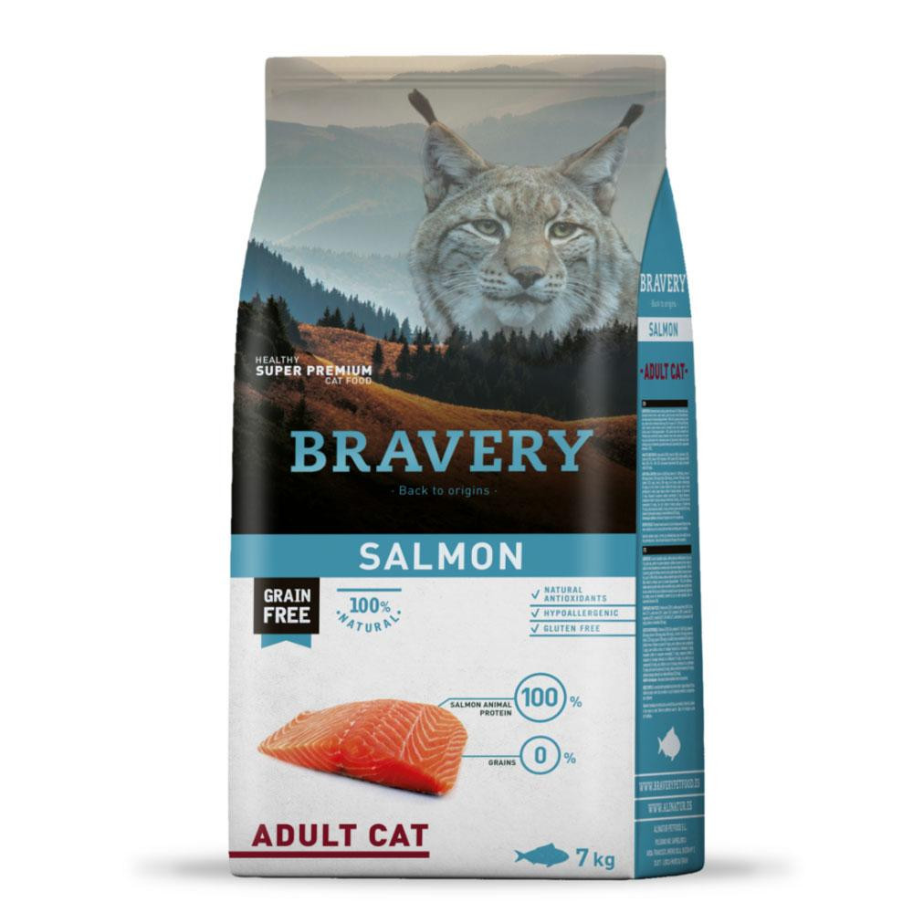 Bravery Adult Salmon 7 кг 8436538947630 - зображення 1