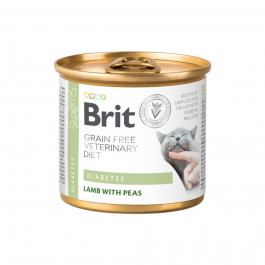 Brit Veterinary Diet Cat Diabetes 200 г (8595602549832)