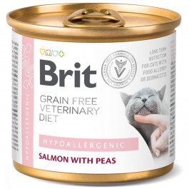 Brit Veterinary Diet Cat Hypoallergenic 200 г (8595602549825)