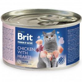Brit Premium by Nature Chicken with Hearts 200 г (8595602545025)