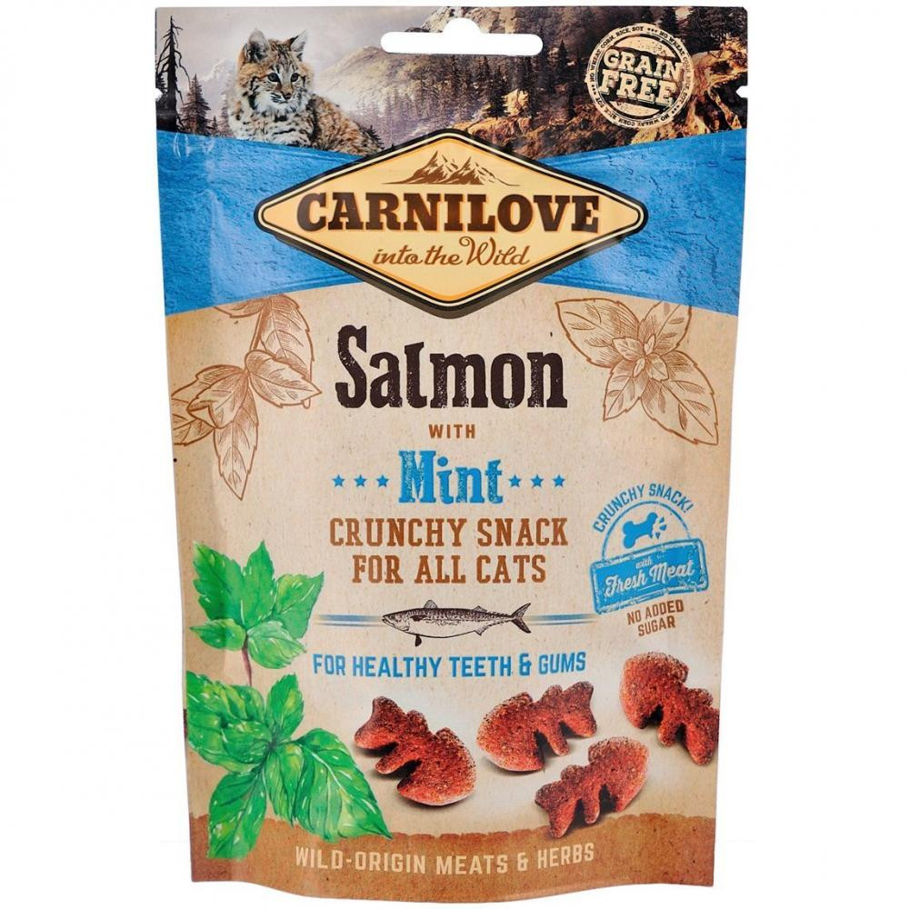 Carnilove Crunchy Snack Salmon with Mint 50 г 100410/ 527175 - зображення 1