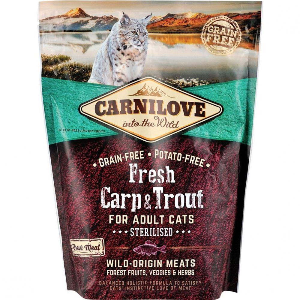 Carnilove Carp & Trout Sterilised 0,4 кг 170876/7427 - зображення 1