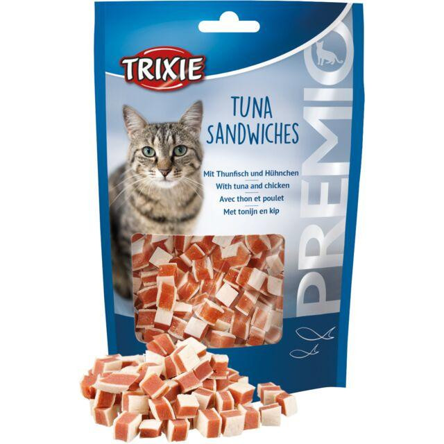 Trixie Лакомство для кошек Premio Tuna Sandwiches тунец 50 г (42731) - зображення 1