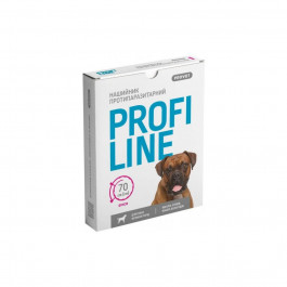 ProVET Нашийник  Profiline для великих порід собак (інсектоакарицид) 70 см Фуксія (4823082430994)