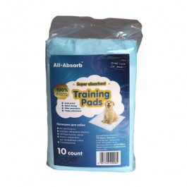 All Absorb (Ол-Абсорб) Training Pads Basic - Пеленки для собак (60х45 см) 10шт./уп.