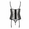 Passion Еротичний комплект Passion LOVELIA CORSET black L / XL (SO4765) - зображення 6