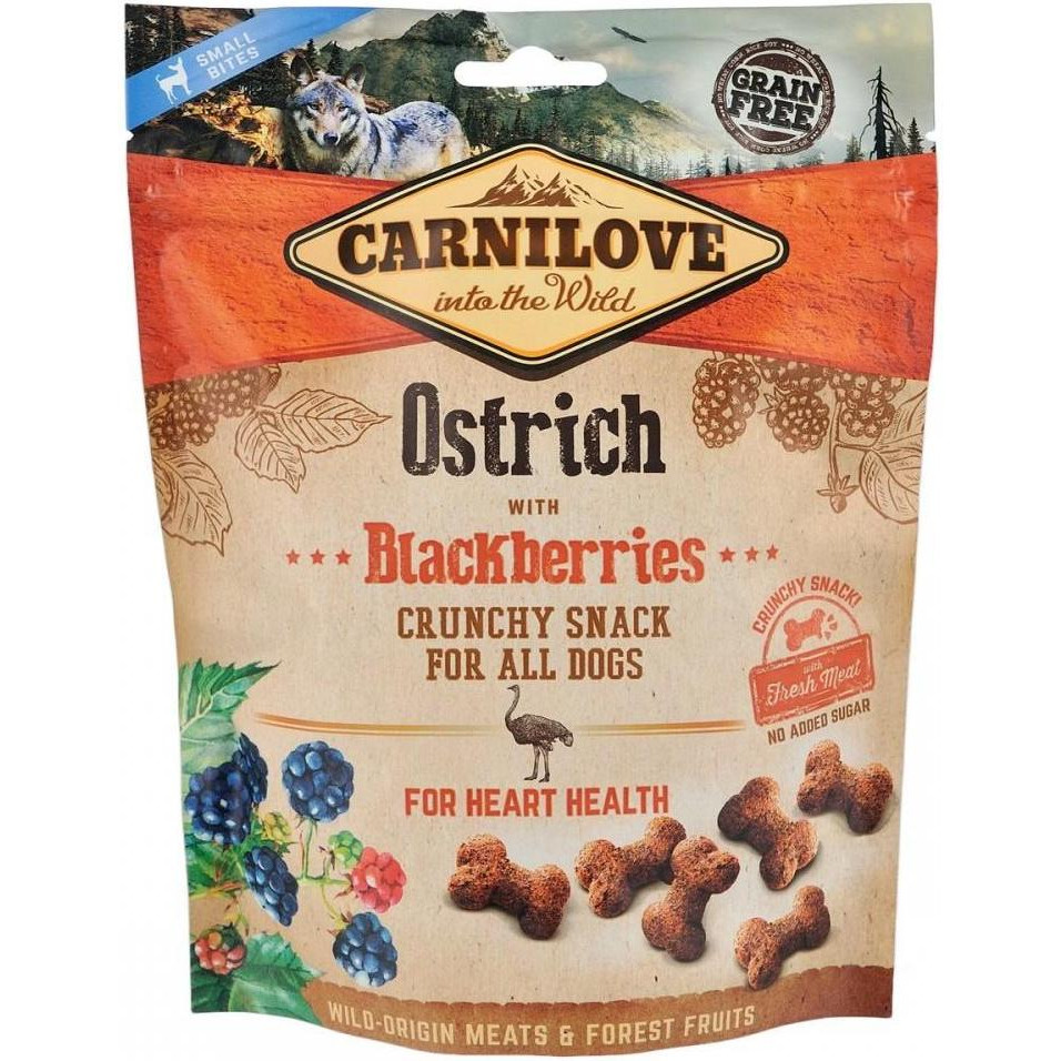 Carnilove Ostrich with Blackberries For Heart Health 200 г (100406/7274) - зображення 1