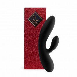   Feelztoys Lea Rabbit Vibrator Black (SO4433)