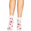 Leg Avenue Strawberry ruffle top anklets (SO8583) - зображення 3