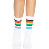 Leg Avenue Pride crew socks Rainbow (SO8584) - зображення 1