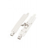 Slash Leather Dominant Leg Cuffs, white (SL280156) - зображення 2