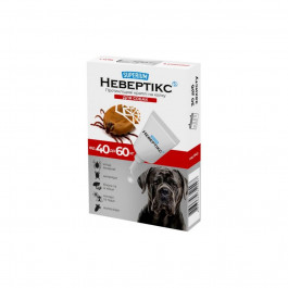 SUPERIUM Краплі для тварин  Nevertix Протикліщові для собак від 40 кг (9140)