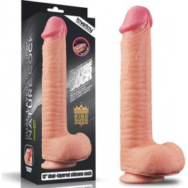   LoveToy 12" Nature Cock Flesh (6452LVTOY454)