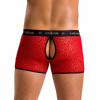 Passion 046 SHORT PARKER red L/XL - (SO7609) - зображення 5