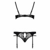 Passion PAULINE SET black L/XL (EL15804) - зображення 3