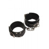 Slash Leather Dominant Leg Cuffs, black (SL280154) - зображення 1