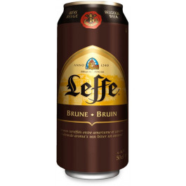 Leffe Упаковка пива  Brune темное фильтрованное 6.3% 0.5 л x 24 шт AL5410228201236