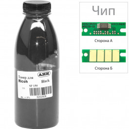 AHK Тонер + чип для Ricoh Aficio SP 150 40 г Black (3202639)