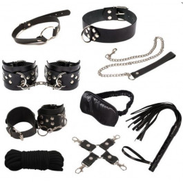   Slash BDSM-набор Exxtreme Sex BDSM Leather Set Max чёрный (281357)