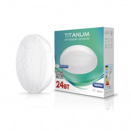   TITANUM LED 24W 5000K Криві лінії (TLCL-245CL)