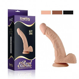   LoveToy Real Extreme Dildo Vibrating Flesh (6452LVTOY432)