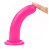 LoveToy Silicone Holy Dong Medium 5.5 ", Pink (6452LVTOY145) - зображення 3