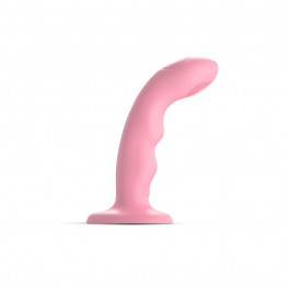   Strap-On-Me TAPPING DILDO WAVE - CORAL PINK (SO9622)