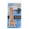 Addiction Mark 7. 5" Dildo With Balls, Beige (SO5583) - зображення 6