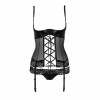 Passion NORTH CORSET black S/M - зображення 7