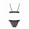 Passion Комплект белья GLAMISS SET black L/XL - Passion Exclusive (PS27101) - зображення 4